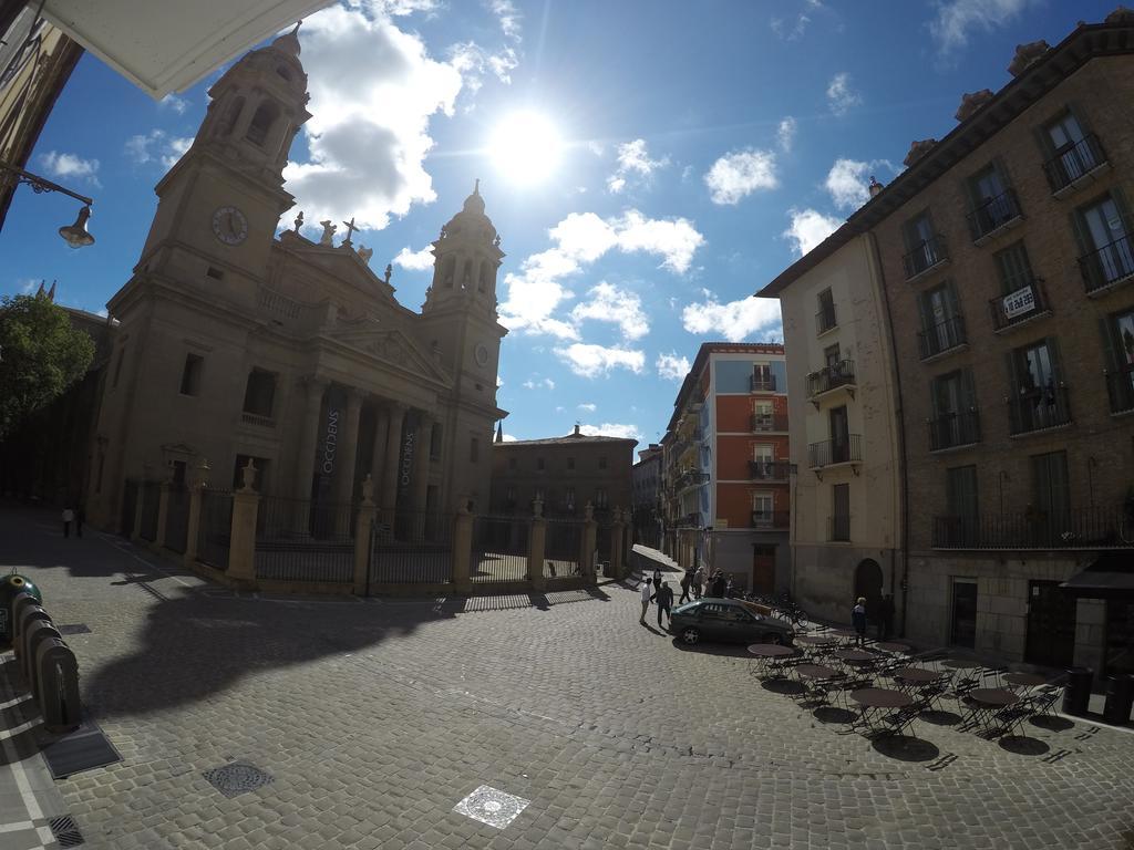 Plaza Catedral Hostel Pamplona Oda fotoğraf
